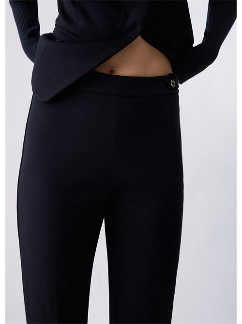 Pantaloni flare in punto milano LIU JO | WF6264J3976/93922